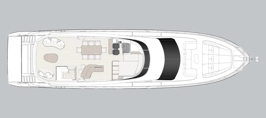 Azimut Fly 82 — Flybridge