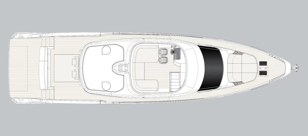 Azimut Seadeck 7 — Flybridge