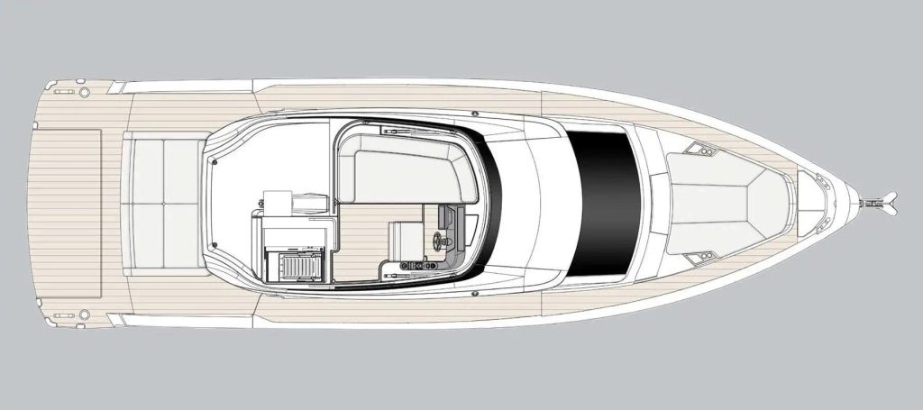 Azimut Seadeck 6 — Sundeck version — Sundeck (optional)
