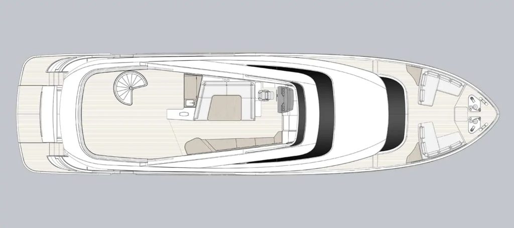 Azimut Magellano 25M — Flybridge