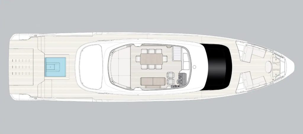 Azimut Seadeck 9 — Flybridge