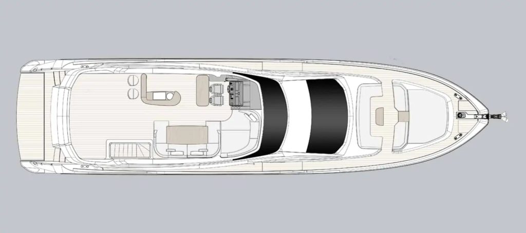 Azimut Fly 78 — Flybridge