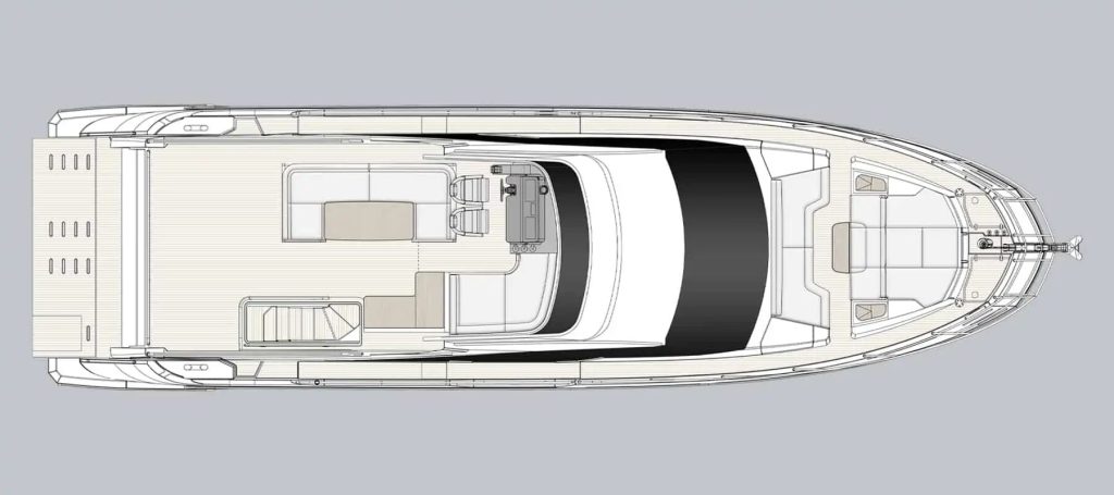 Azimut Fly 60 — Flybridge