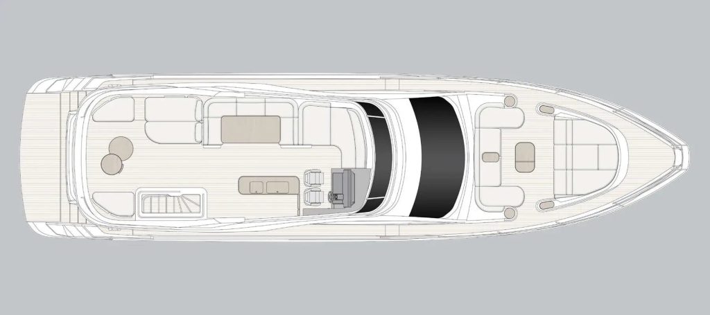 Azimut Fly 72 — Flybridge