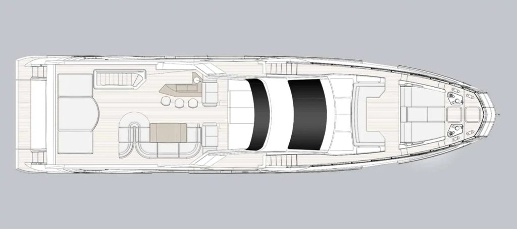 Azimut Grande 27M — 5-cabin version — Flybridge