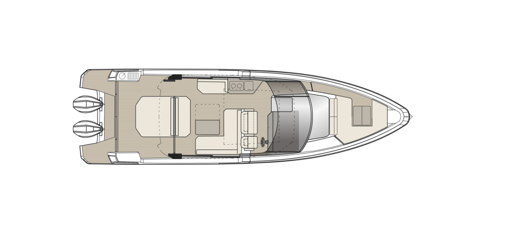 Saxdor 400 GTC — Main deck