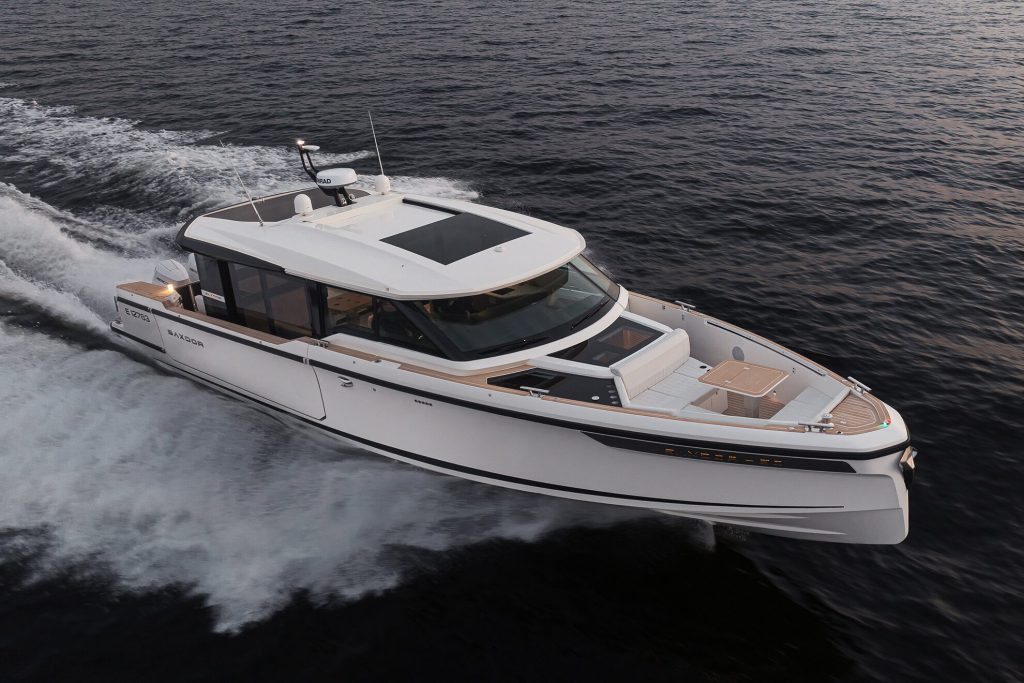 Saxdor 460 GTC underway
