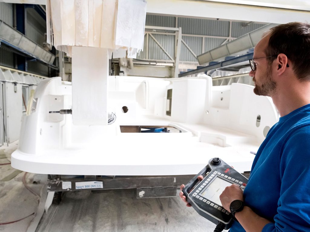 BAVARIA production detail showing precision and quality