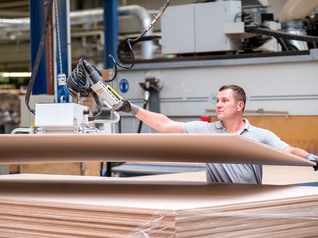 BAVARIA CNC joinery production for sailing yachts