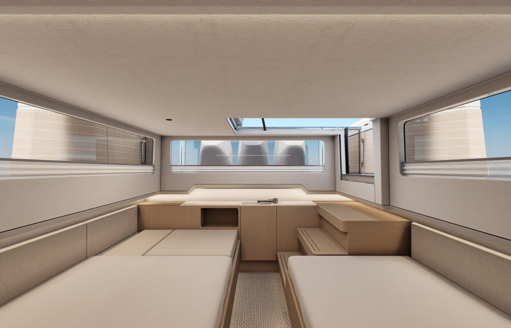Saxdor 460 GTS aft cabin