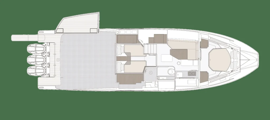 Published reference plan — Lower deck