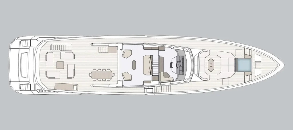 Published reference plan — Upper deck